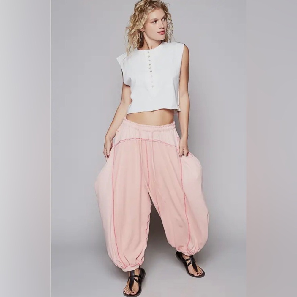 Sold out again! POL BNWT harem cargo pants